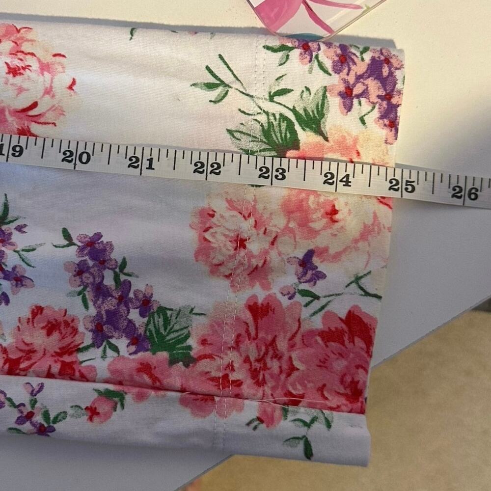 The Vermont Country Store Floral Cottagecore Coquette Romantic Robe Size M - Picture 11 of 14